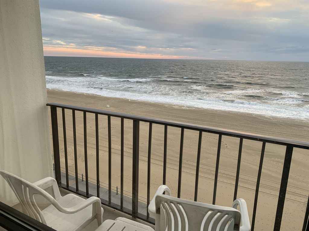 1st floor units have a patio in lieu of a balcony.