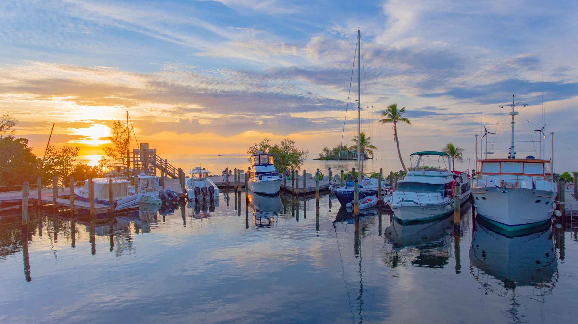 Marina at Sunset